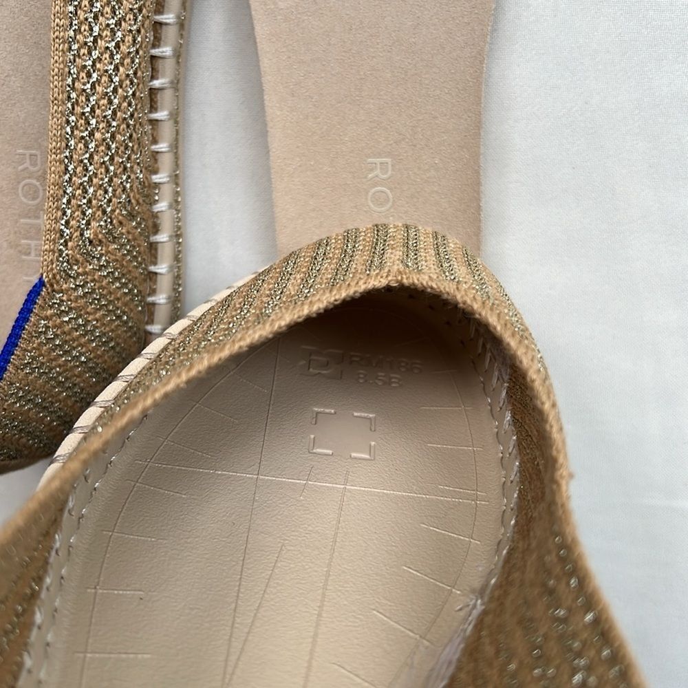 Rothy's The Espadrille Gold Stripe - Picture 17 of 17
